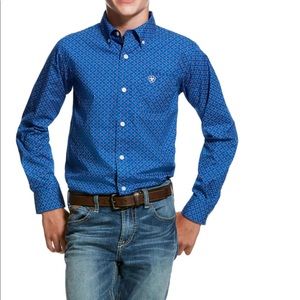 Ariat Ohlinger Print Shirt Brand New
